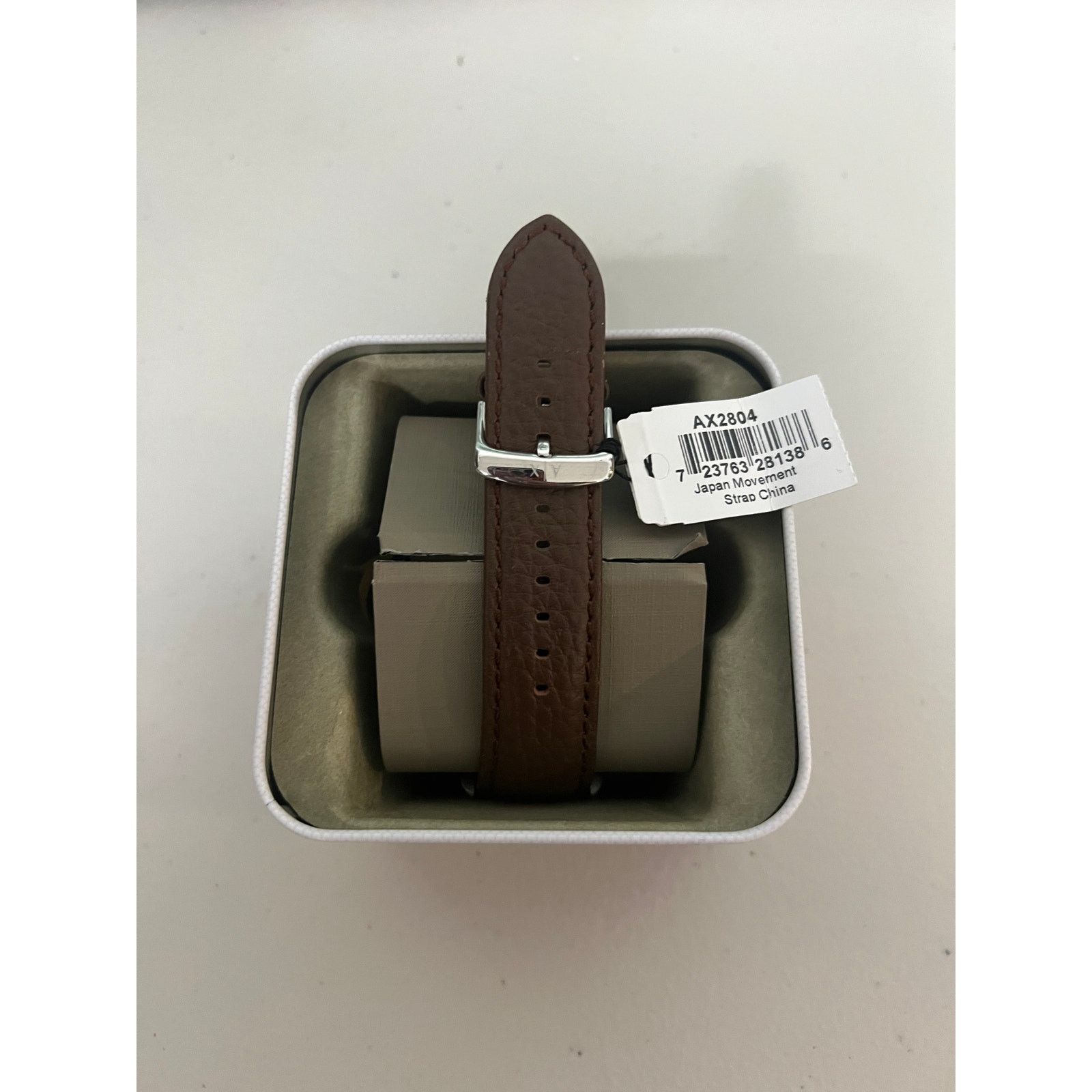 Armani Armani Exchange AX2804 Fitz Men's Watch With Blue Dial Size ONE SIZE - 6 Thumbnail
