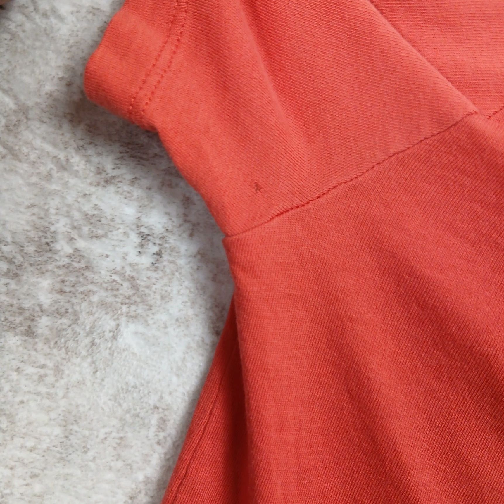 Lacoste Lacoste V Neck T Shirt Mens S Orange Preppy Shirt Size US S / EU 44-46 / 1 - 4 Thumbnail