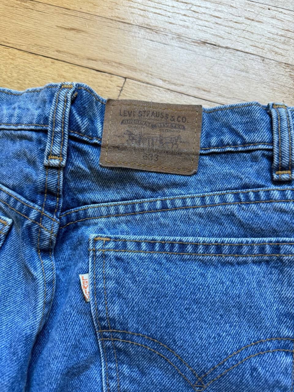 Levi's Vintage Clothing × Vintage Vintage VTG Y2K Levis SilverTab Baggy Fit Wide Leg Jeans Size US 30 / EU 46 - 7 Thumbnail
