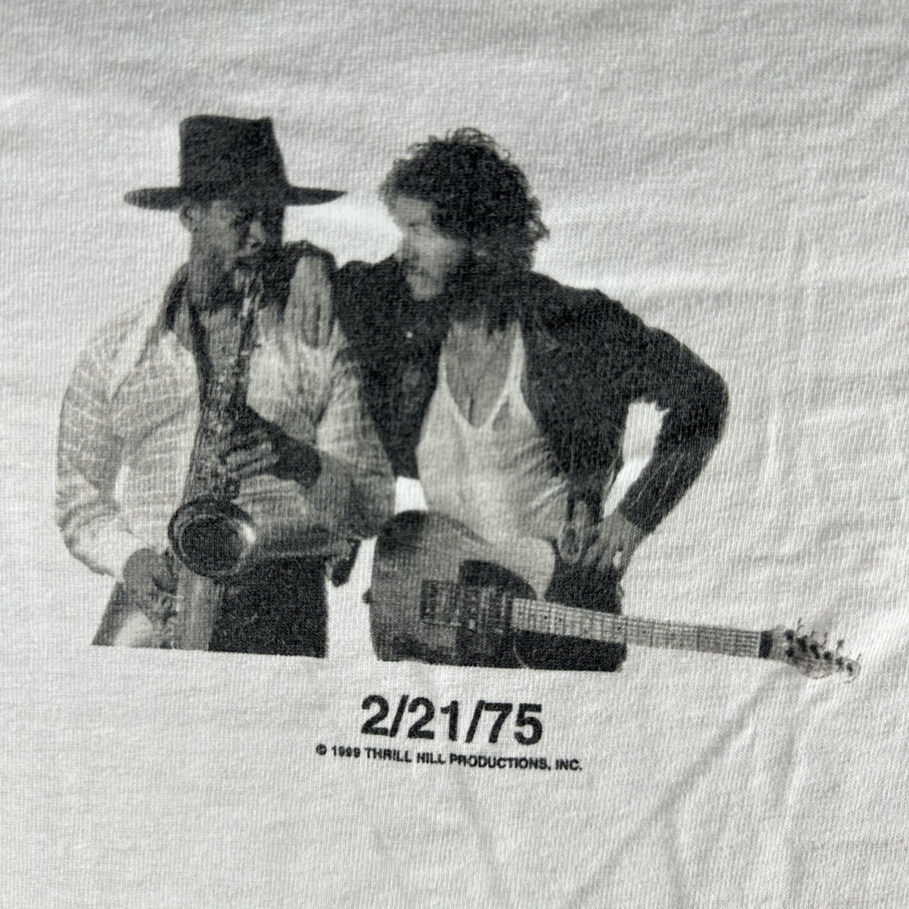 Vintage 1999 Bruce Springsteen Born To Run Tour Concert T-Shirt Size US XL / EU 56 / 4 - 4 Thumbnail