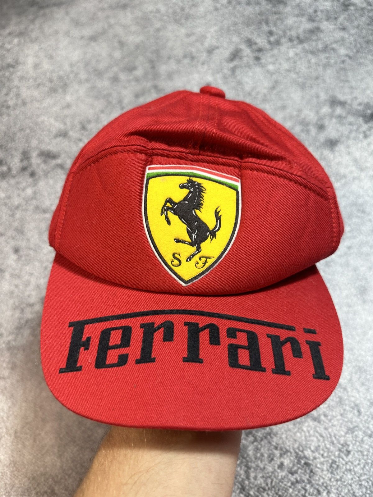 Ferrari × Formula 1 Vintage Ferrari Baseball Cap Hat Red Italian F1 Racing 80s Size ONE SIZE - 2 Thumbnail