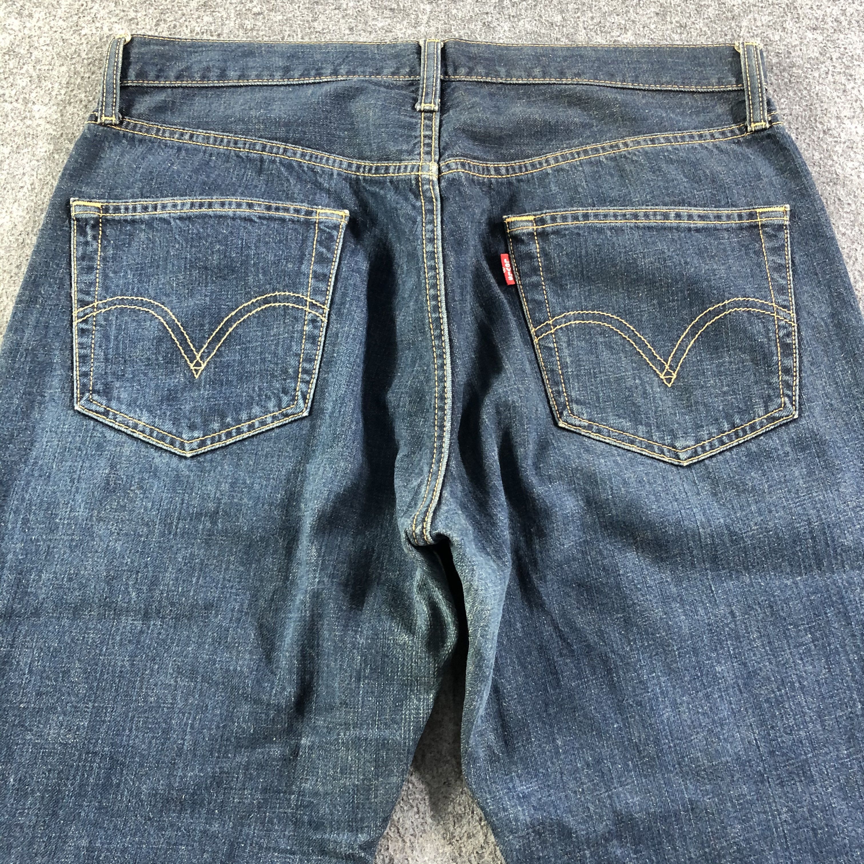 Levi's Vintage 90s Blue Wash Levis 501 Jeans-J2823 Size US 33 - 4 Thumbnail