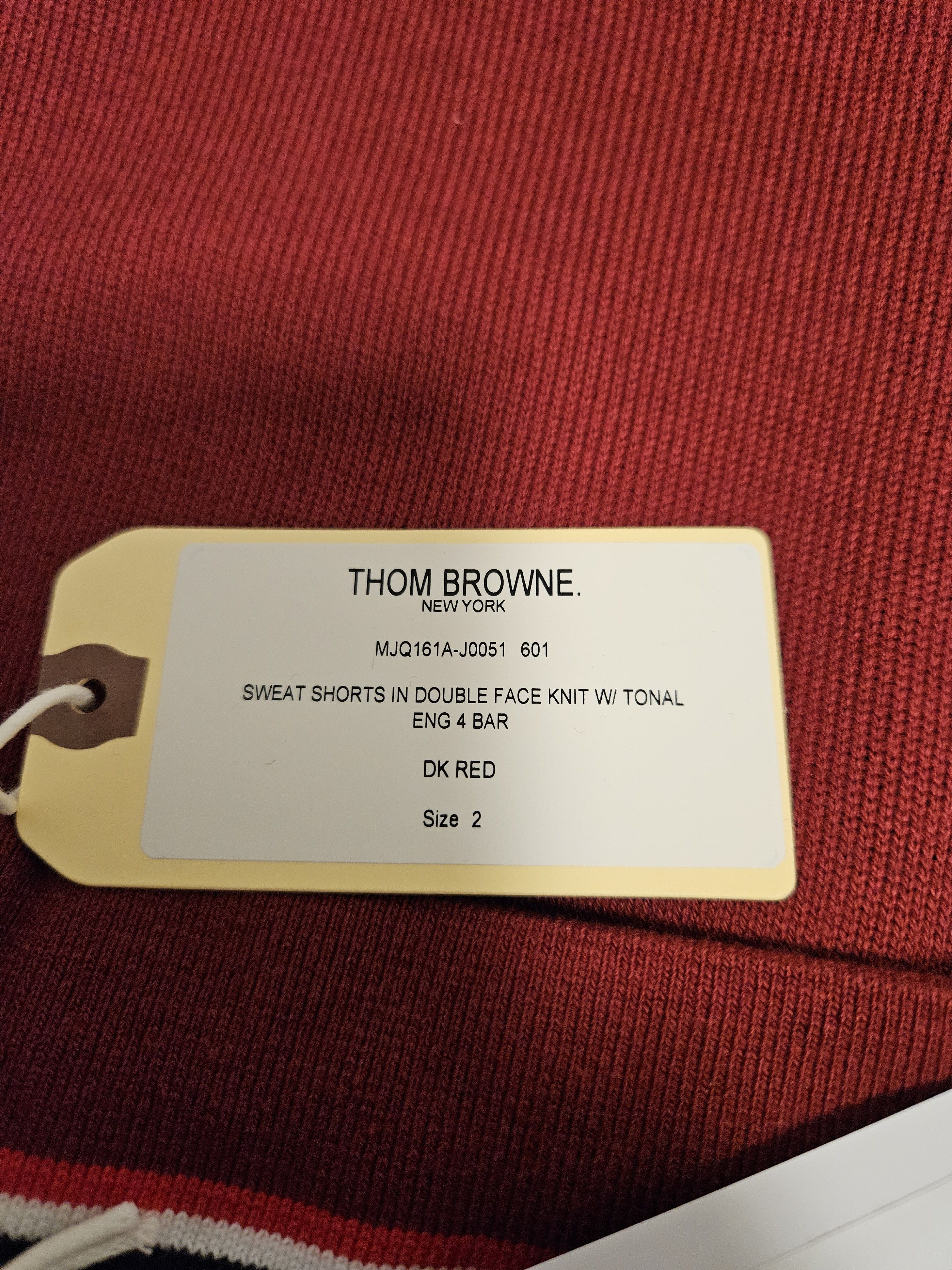 Thom Browne Double Face Knit 4-Bar Sweatshorts Size US 30 / EU 46 - 12 Thumbnail