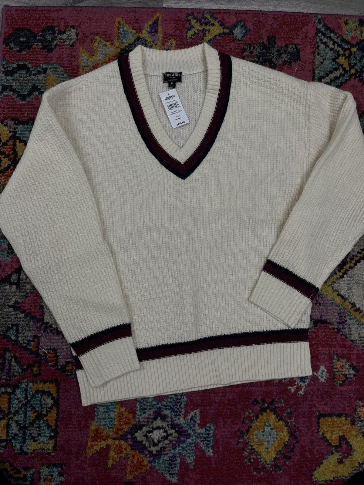 Todd Snyder Cricket sweater. Small Size US S / EU 44-46 / 1 - 7 Thumbnail