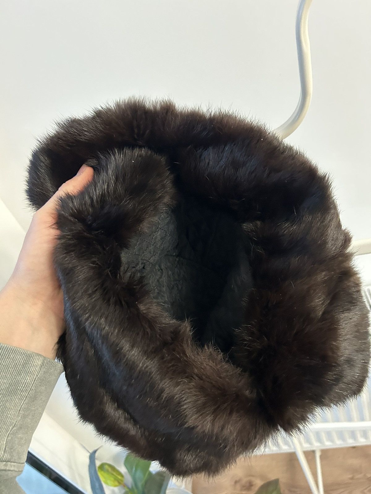 Vintage Vintage Natural Fur Ushanka Hat Size ONE SIZE - 5 Thumbnail