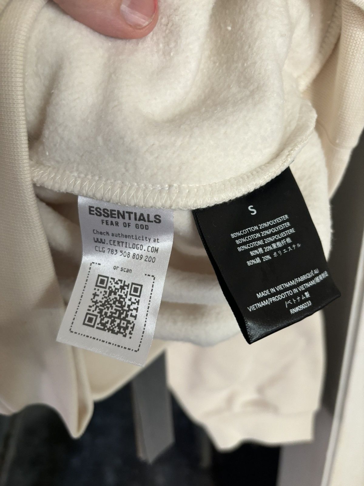 Essentials × FOG × Fear of God Fall 2024 FOG Hoodie Shell colored Size US S / EU 44-46 / 1 - 5 Thumbnail