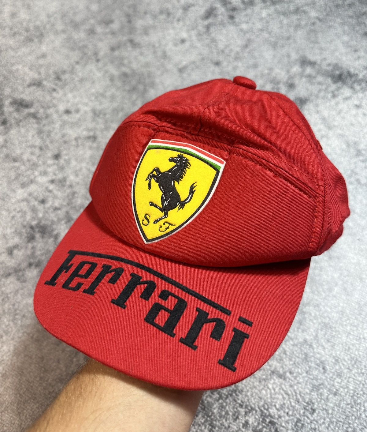 Ferrari × Formula 1 Vintage Ferrari Baseball Cap Hat Red Italian F1 Racing 80s Size ONE SIZE - 1 Thumbnail
