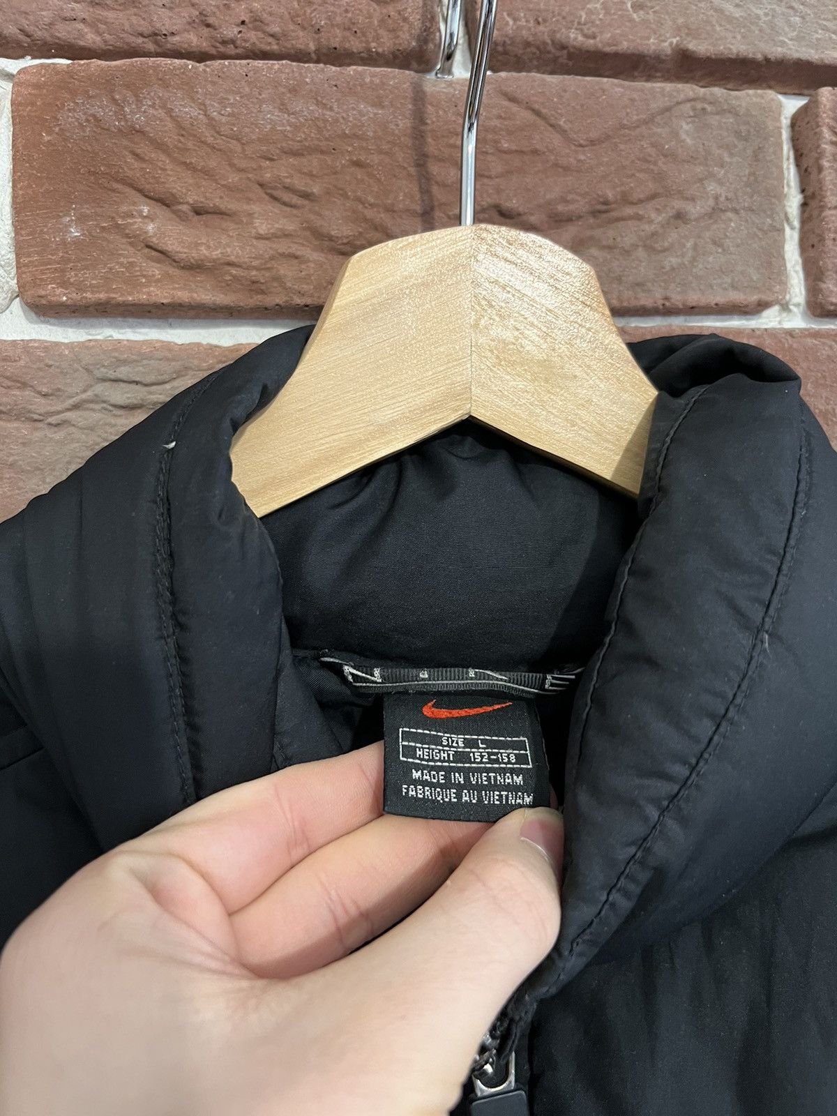 Nike Rare Vintage Y2K Nike Puffer Jacket 00s Hype Streetwear Size M / US 6-8 / IT 42-44 - 8 Thumbnail