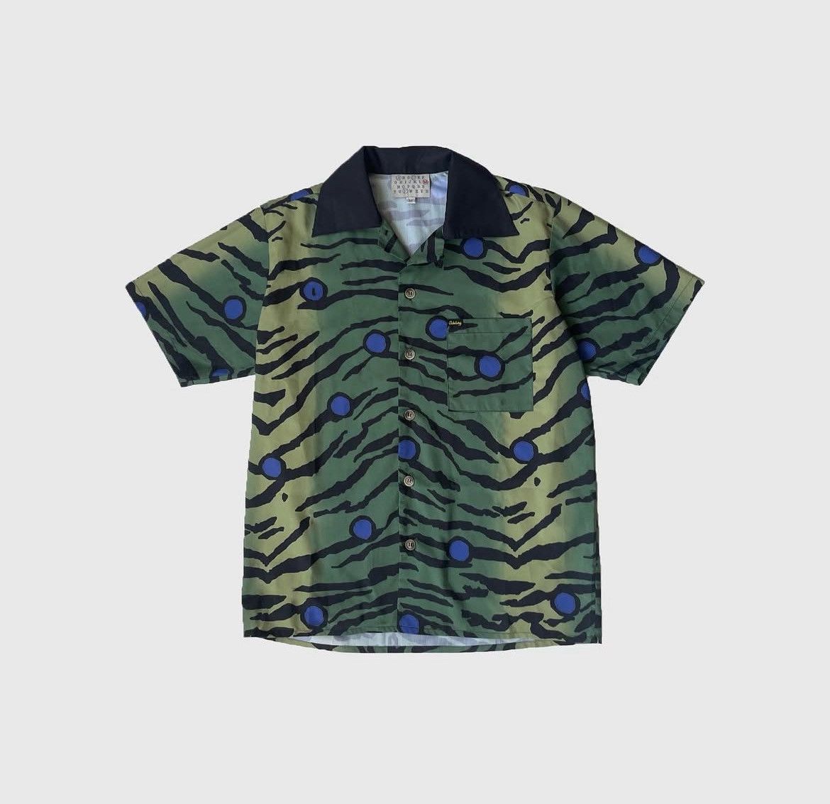 ADVISRY TIGER DOT GREEN & LIGHT STEEL LARGE