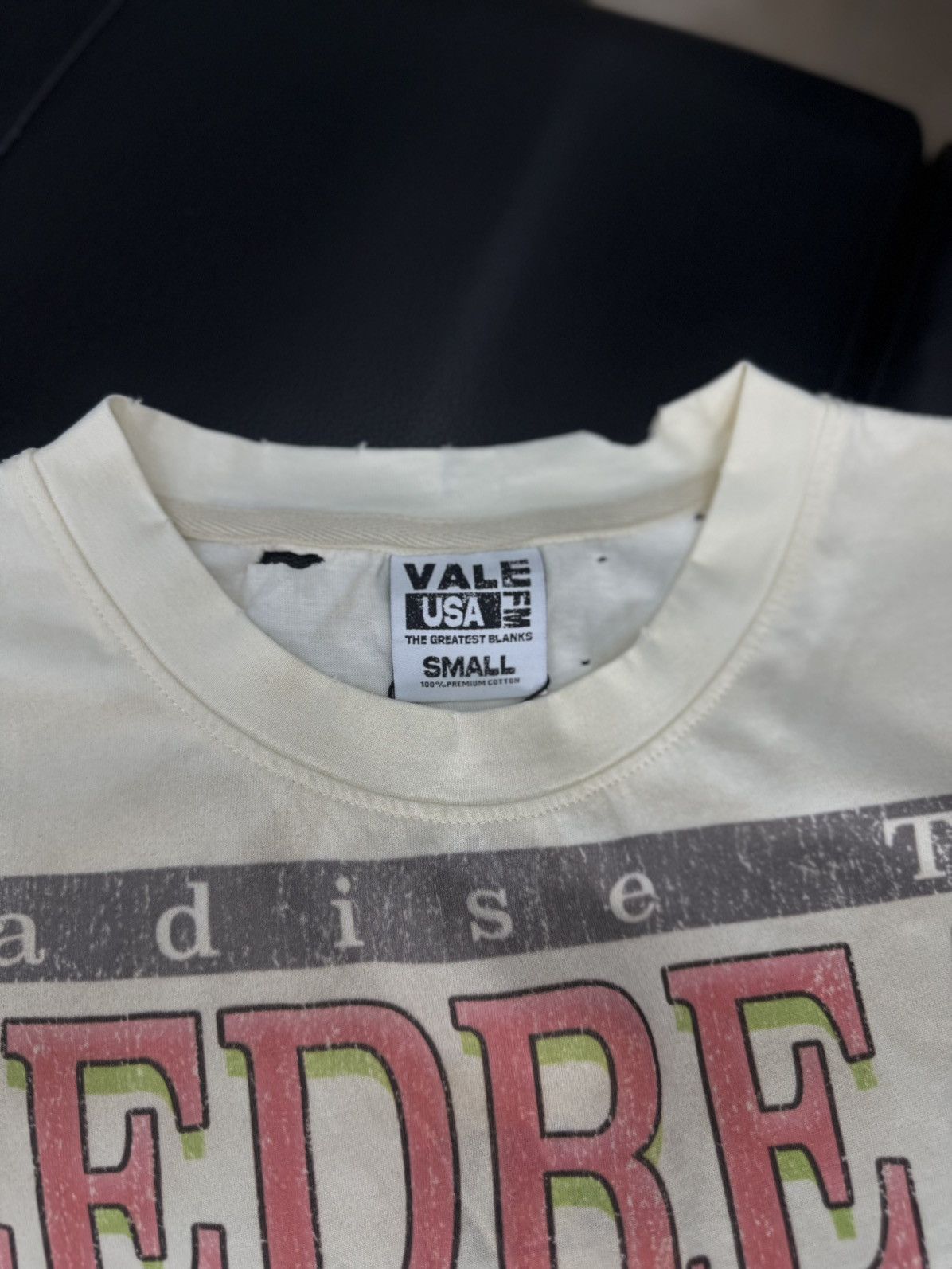 Vale Valley Jazz White Tee Shirt Size Small (NEW) Size US S / EU 44-46 / 1 - 6 Thumbnail
