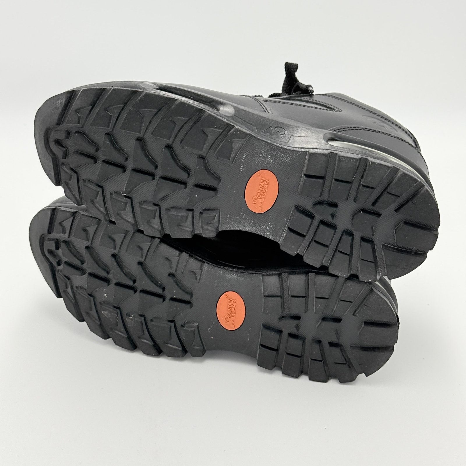 Other Mountain Gear Men's Black Leather Air Cushion Sneakers Size US 8.5 / EU 41-42 - 4 Thumbnail