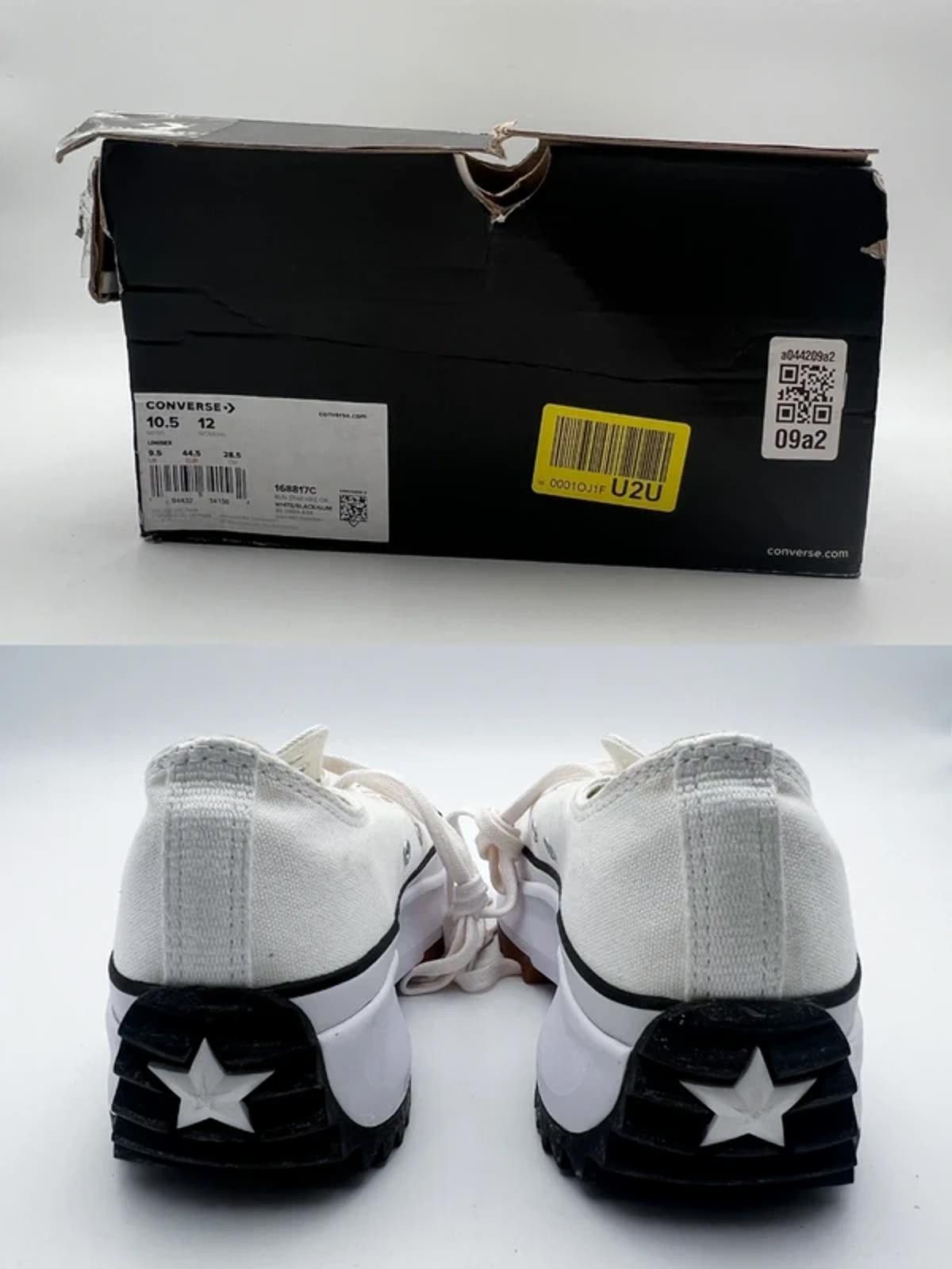 Converse White Converse Run Star Hike Ox - 168817C Size US 10.5 / EU 43-44 - 6 Thumbnail