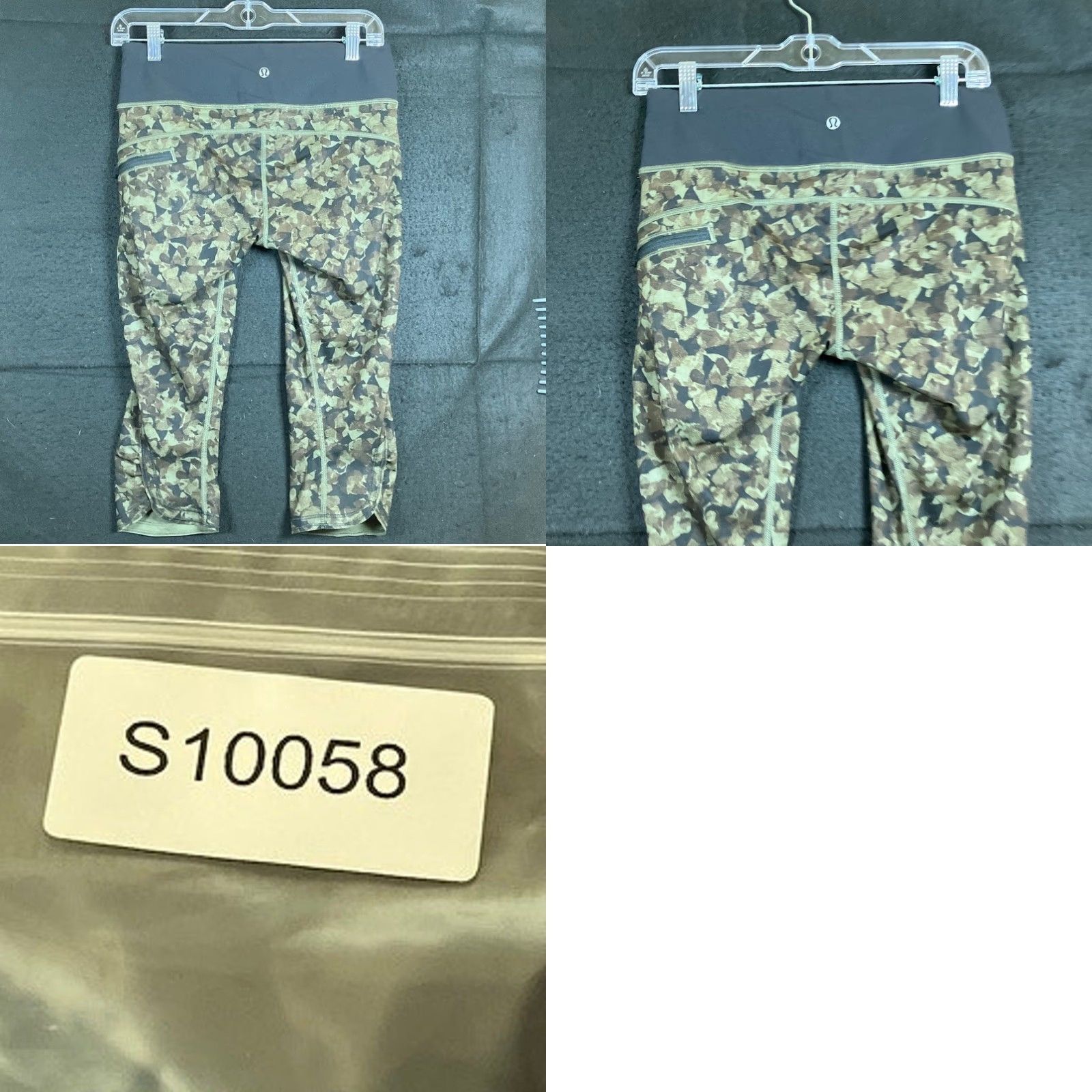 Lululemon Lululemon Womens Pants Green Mystic Jungle Top Speed Crop Pull On Leggings 6 Size M / US 6-8 / IT 42-44 - 8 Thumbnail