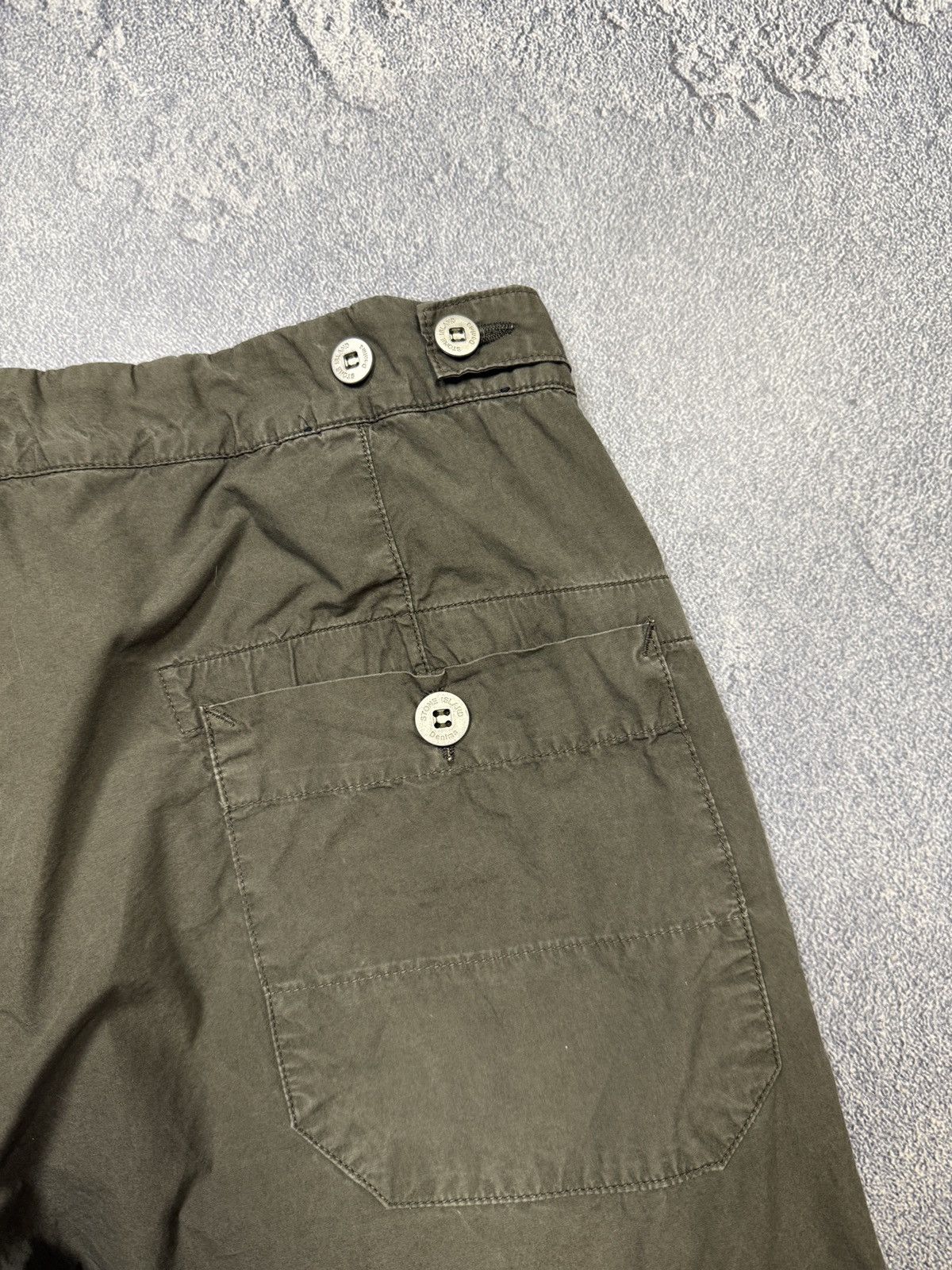 Stone Island Stone Island Denim Crazy Cargo Baggy Pants Japanese Style Size US 33 - 11 Thumbnail