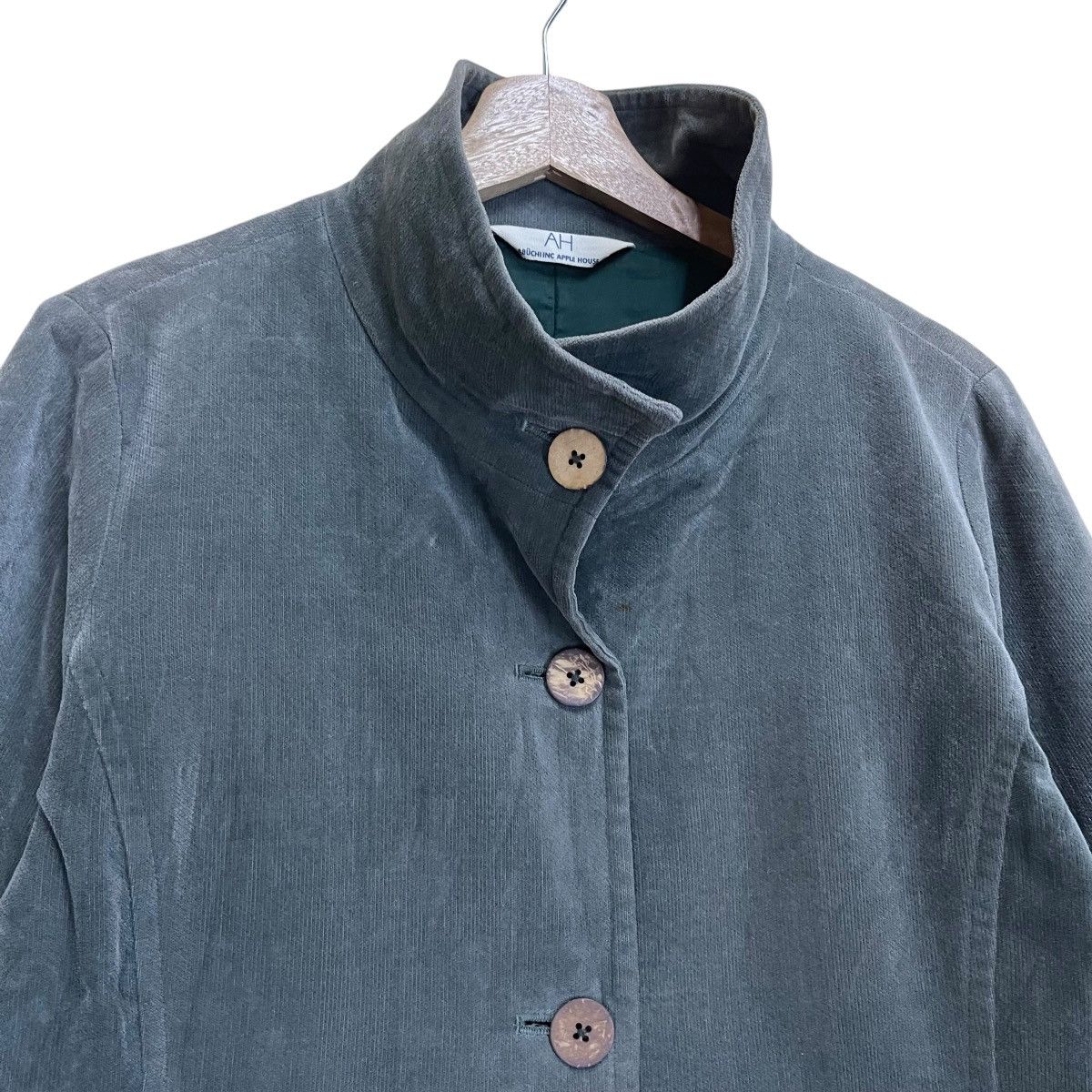 Issey Miyake Japanse Abuchi Inc Apple House Long Coat Jacket Size US M / EU 48-50 / 2 - 5 Thumbnail