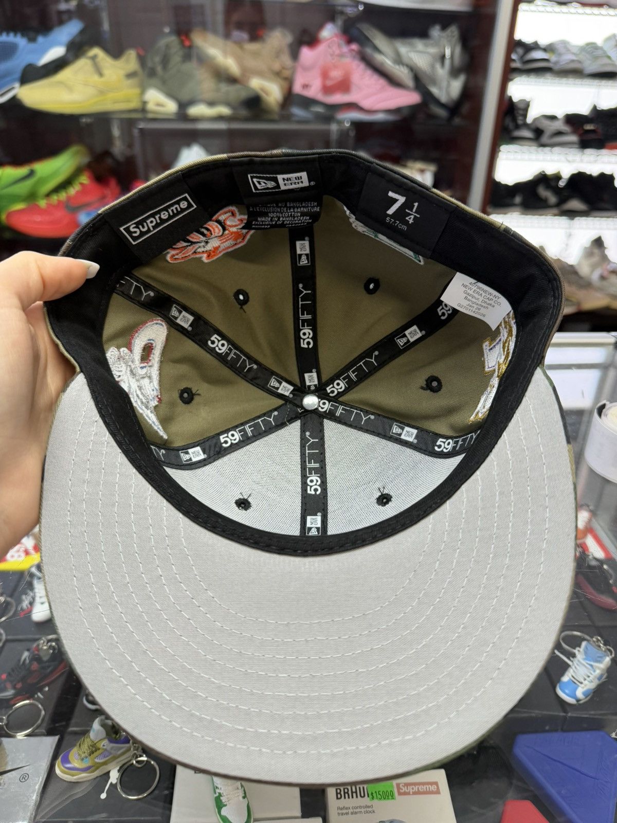 Supreme Supreme Camo Fitted Size 7 1/4 Size ONE SIZE - 4 Thumbnail