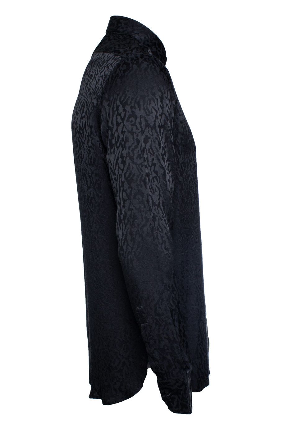 Saint Laurent Paris Saint Laurent, black jacquard printed shirt Size US S / EU 44-46 / 1 - 2 Thumbnail