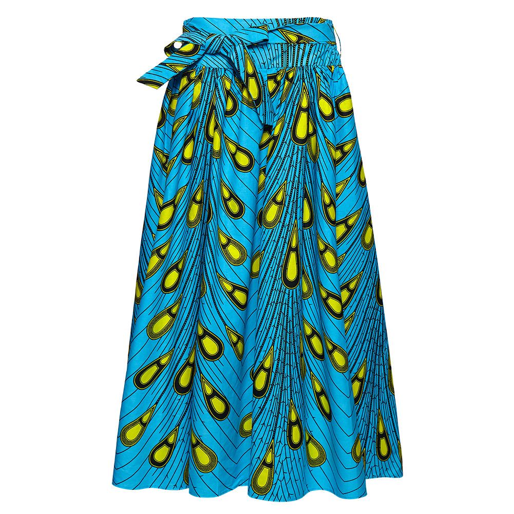 Other Wax Print Skirts Maxi Long Skirt Cotton Size 34" / US 12 / IT 48 - 1 Thumbnail
