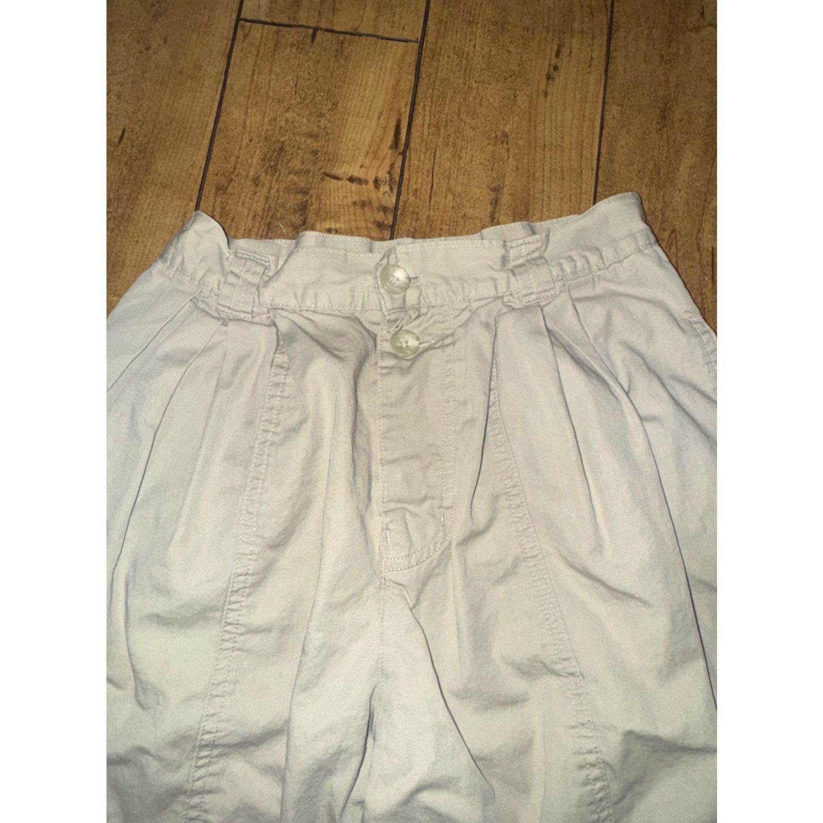 Gap Gap Workforce Pants Women's 6 Regular Tan Cotton Made in Japan Size 28" / US 6 / IT 42 - 2 Thumbnail