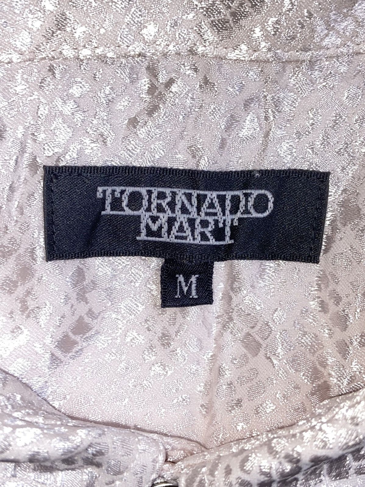 TORNADO MART Pink Patterned Shirt