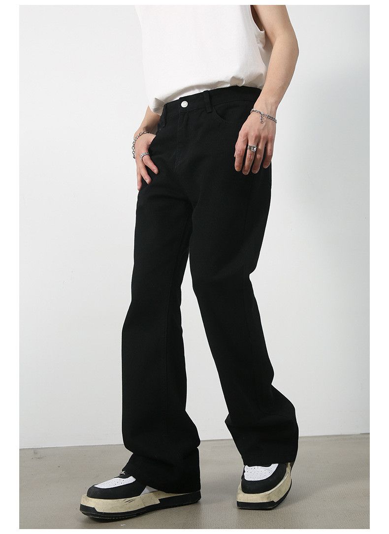 Japanese Brand Japanese retro all-match wide-leg flared washed jeans Size US 32 / EU 48 - 2 Thumbnail