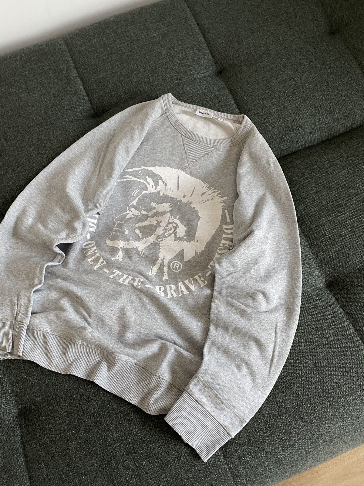 Diesel Diesel Vintage Sweatshirt Big Logo Japanese Avant Garde Y2K Size US M / EU 48-50 / 2 - 2 Thumbnail