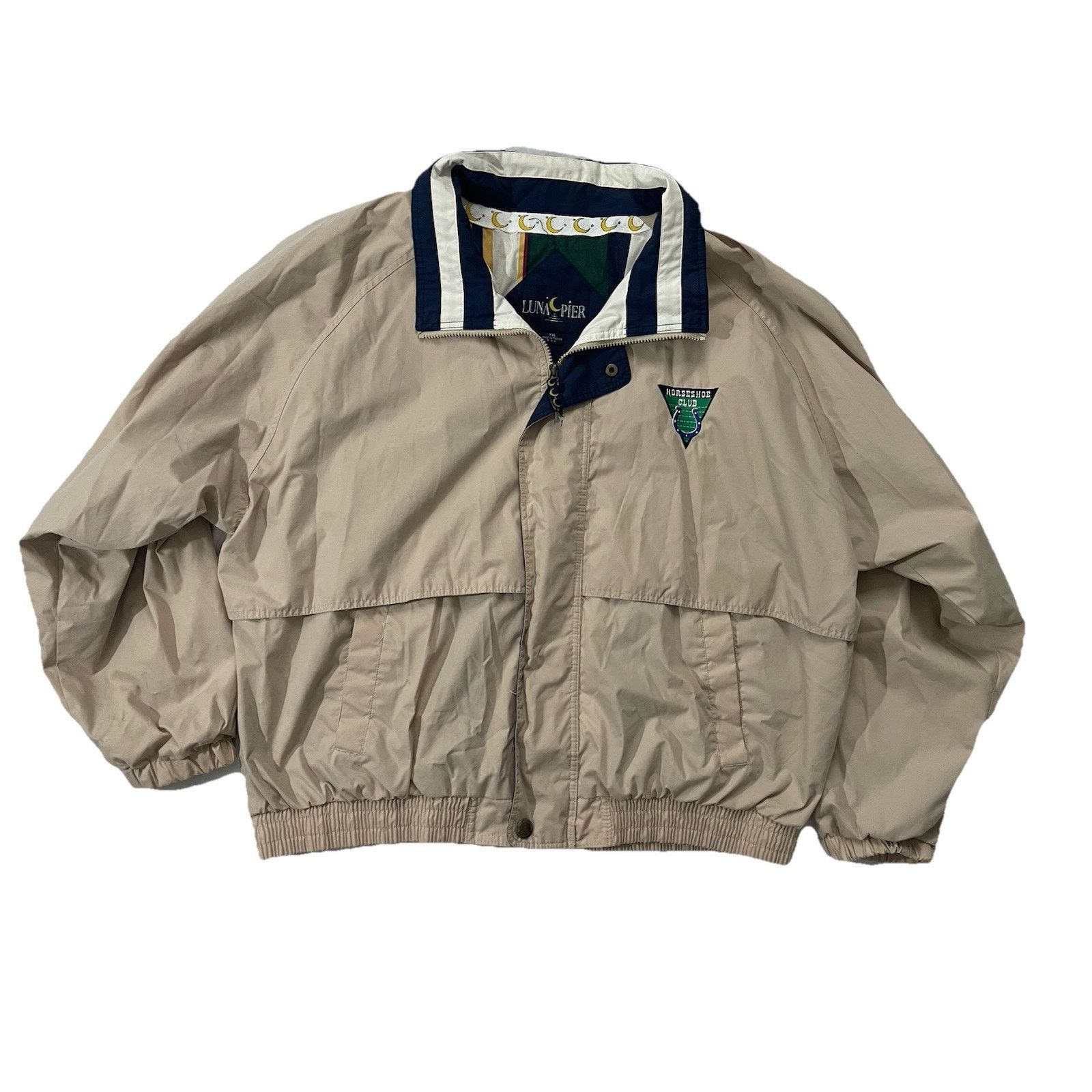 Other Vintage Luna Pier Horseshoe Club Jacket WaterProof NFL Colt Size US XXL / EU 58 / 5 - 1 Thumbnail