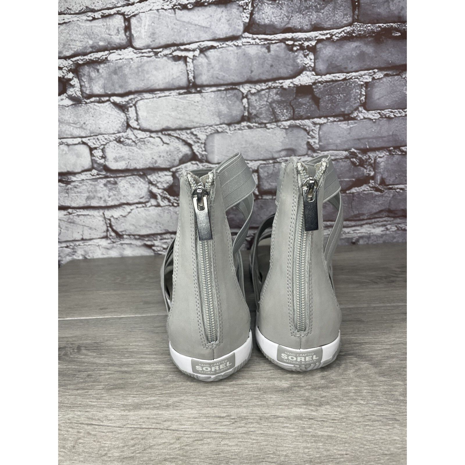 SOREL Sorel Out ‘N About Plus Light Grey Textile Spandex Strap San Size US 12 / IT 42 - 3 Thumbnail