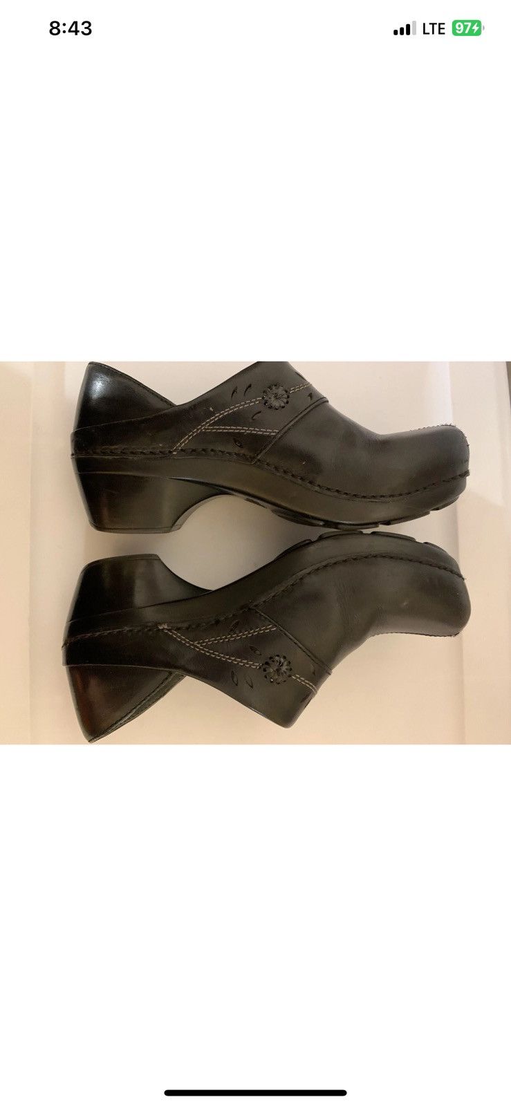 Dansko Dansko Black Professional Clog Sz 37 us 6.5 Size US 6.5 / IT 36.5 - 7 Thumbnail