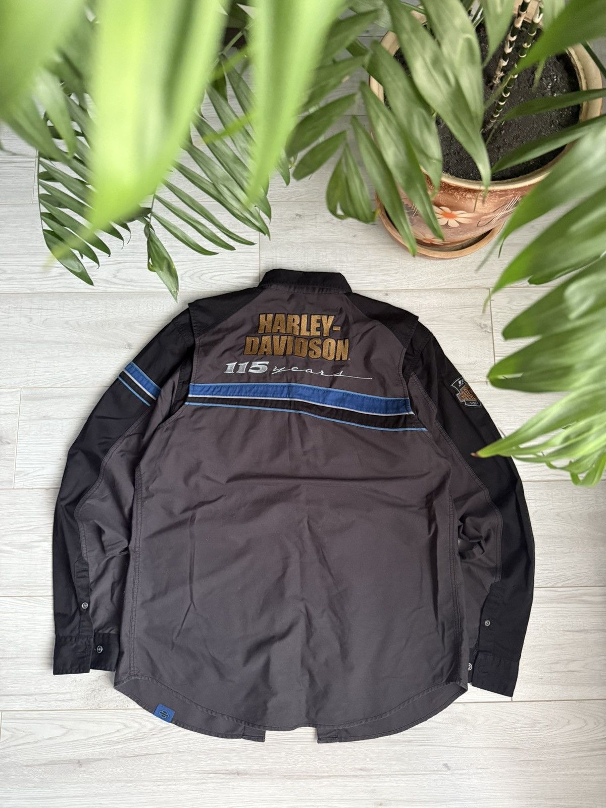 Harley Davidson Vintage Harley Davidson 115 year jacket Size US L / EU 52-54 / 3 - 1 Thumbnail