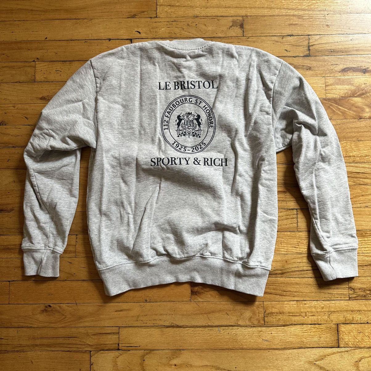 Sporty & Rich Le bristol fleece pullover Size S / US 4 / IT 40 - 3 Thumbnail