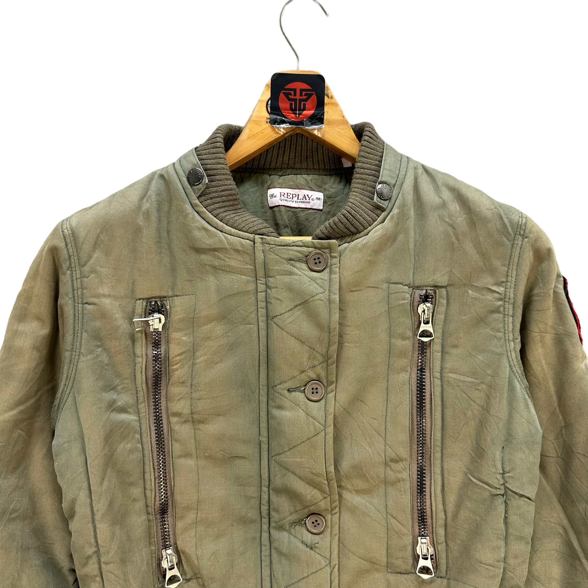 Replay REPLAY PARACHUTE BOMBER JACKET #7553-152 Size S / US 4 / IT 40 - 2 Thumbnail