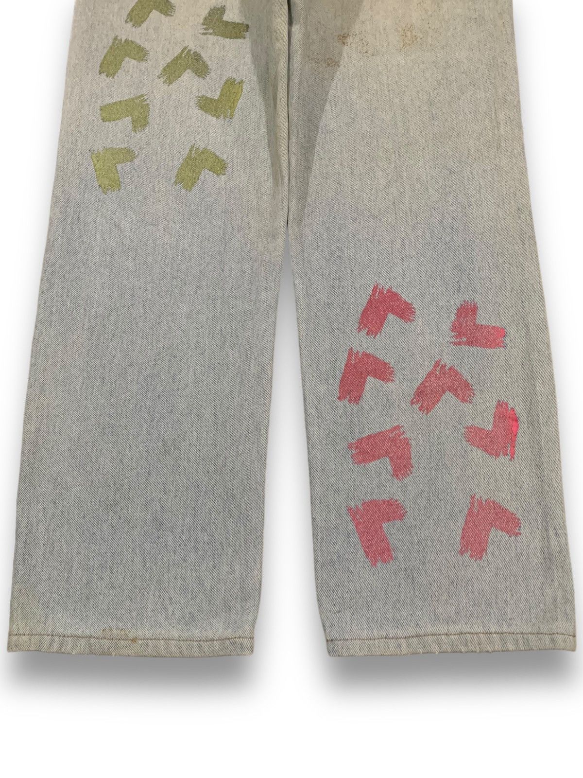 Ocean Pacific Vintage Y2K Ocean Pacific Imprinted Baggy Distressed Jeans Size US 30 / EU 46 - 15 Thumbnail