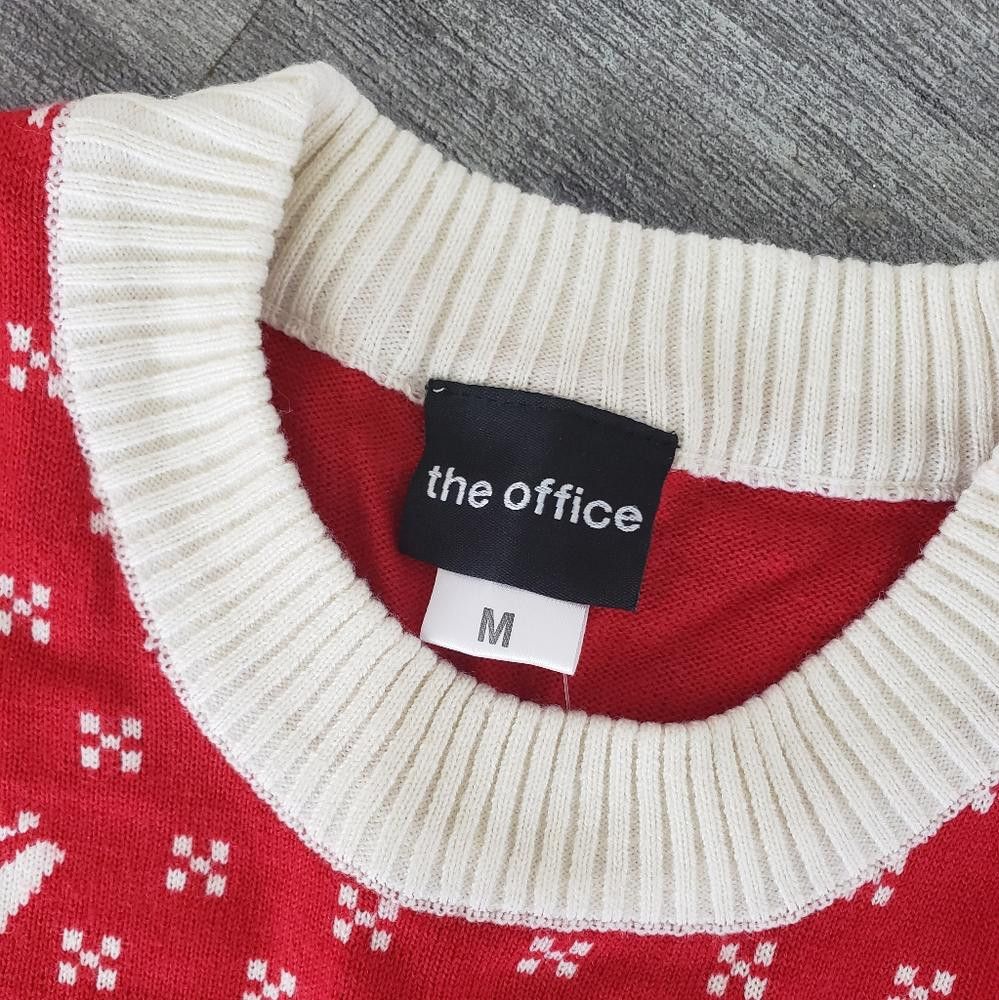 Designer Red | The Office | Ugly Xmas Sweater Size M / US 6-8 / IT 42-44 - 3 Thumbnail