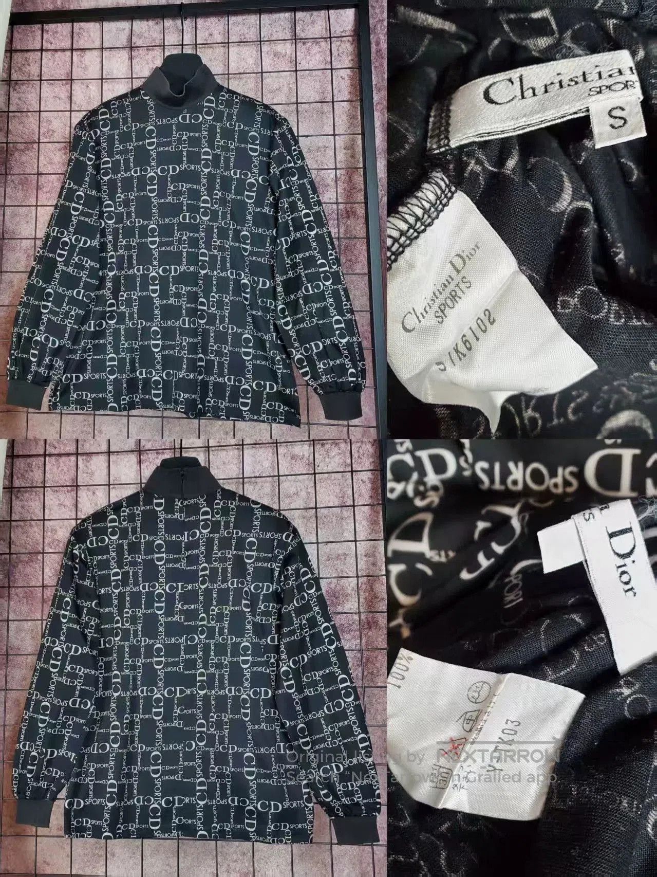Dior Dior Rare CD Monogram Top. Size US L / EU 52-54 / 3 - 2 Thumbnail