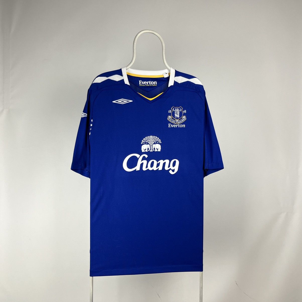 Umbro Everton 2007/08 Home Football Shirt Umbro Vintage Soccer Size US XXL / EU 58 / 5 - 1 Thumbnail
