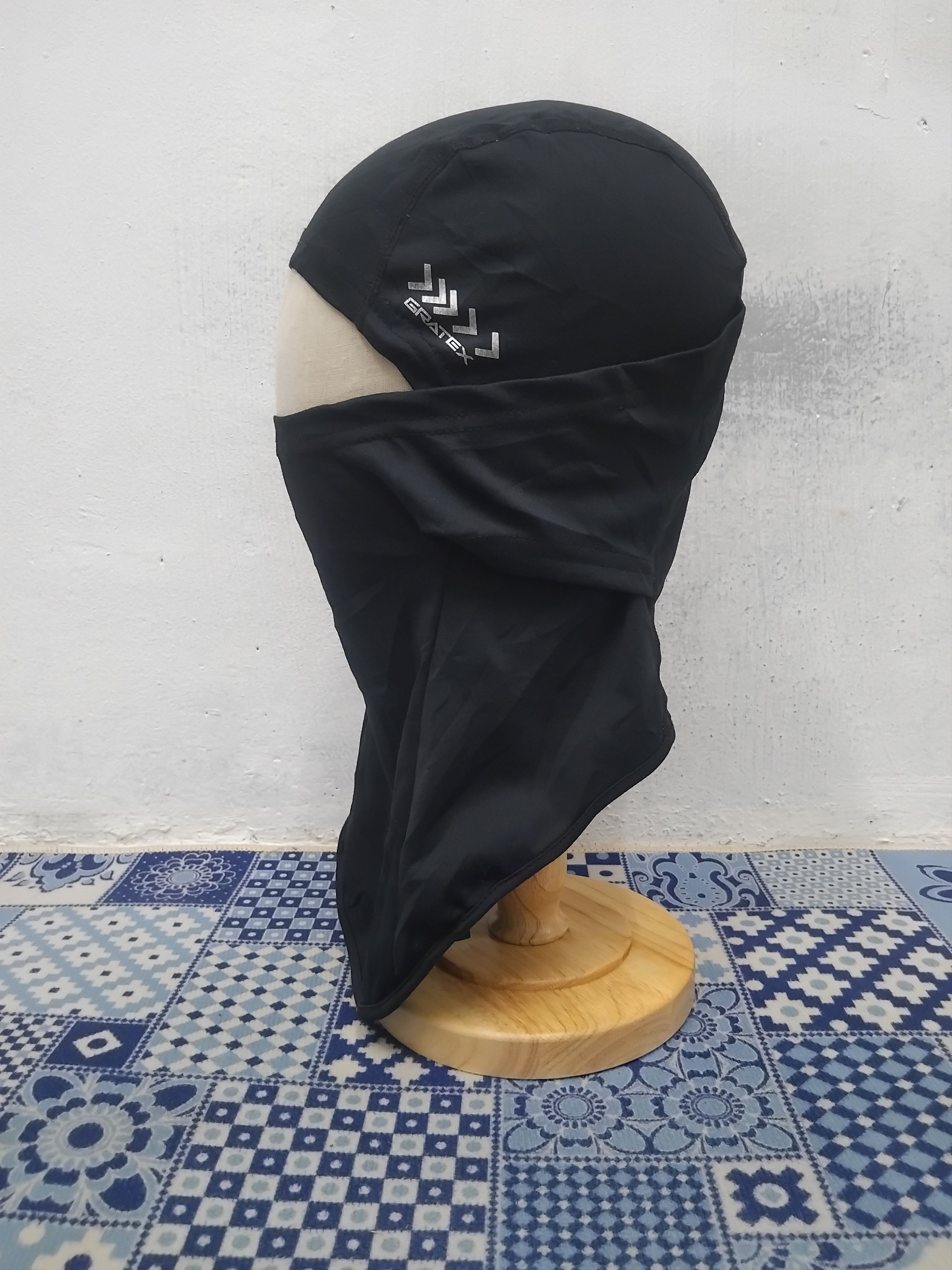 Japanese Brand Gratex black colour balaclava Size ONE SIZE - 6 Thumbnail