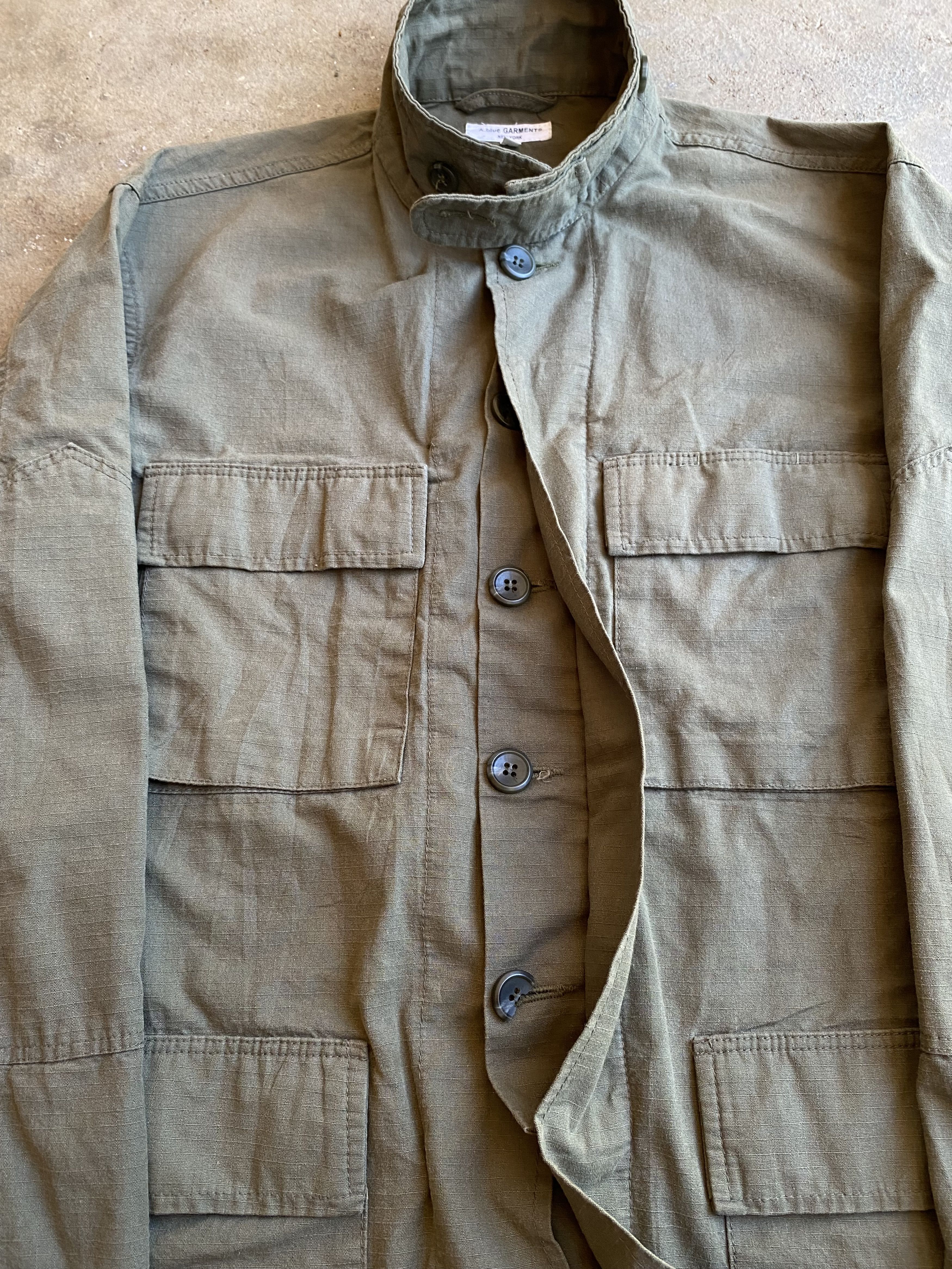 Other A blue garments jungle jacket Size US M / EU 48-50 / 2 - 6 Thumbnail