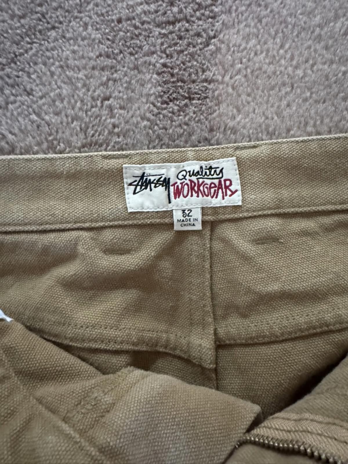 Stussy Stussy Quality Workgear Beige Work Pants Size 32 Size US 32 / EU 48 - 3 Thumbnail