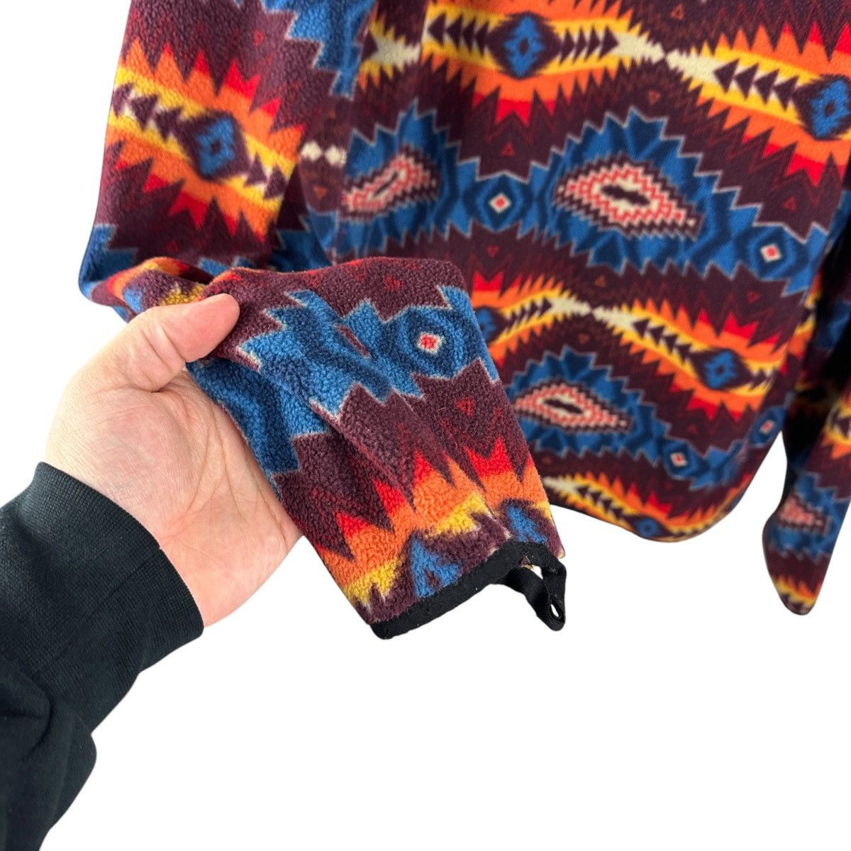 Dravus Mens Y2K Dravus Aztec Quarter Zip Fleece Jackey Size US L / EU 52-54 / 3 - 9 Thumbnail