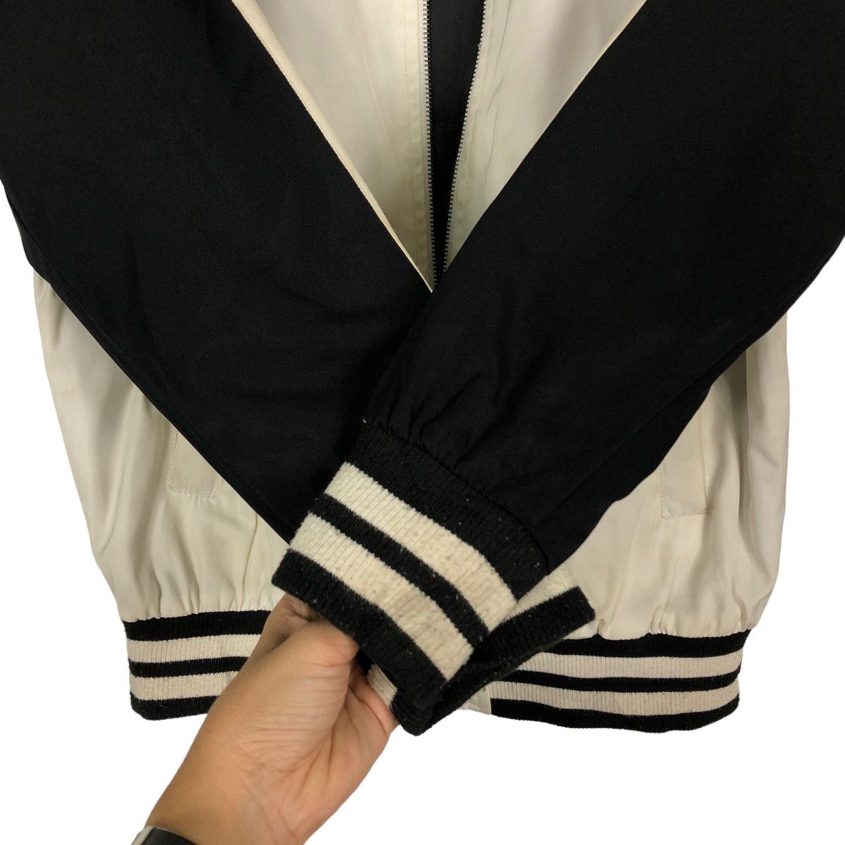 BEAUTY&YOUTH 🔥Vintage Bomber Jacket Japan Made Big Logo Streetwear Size US M / EU 48-50 / 2 - 12 Thumbnail