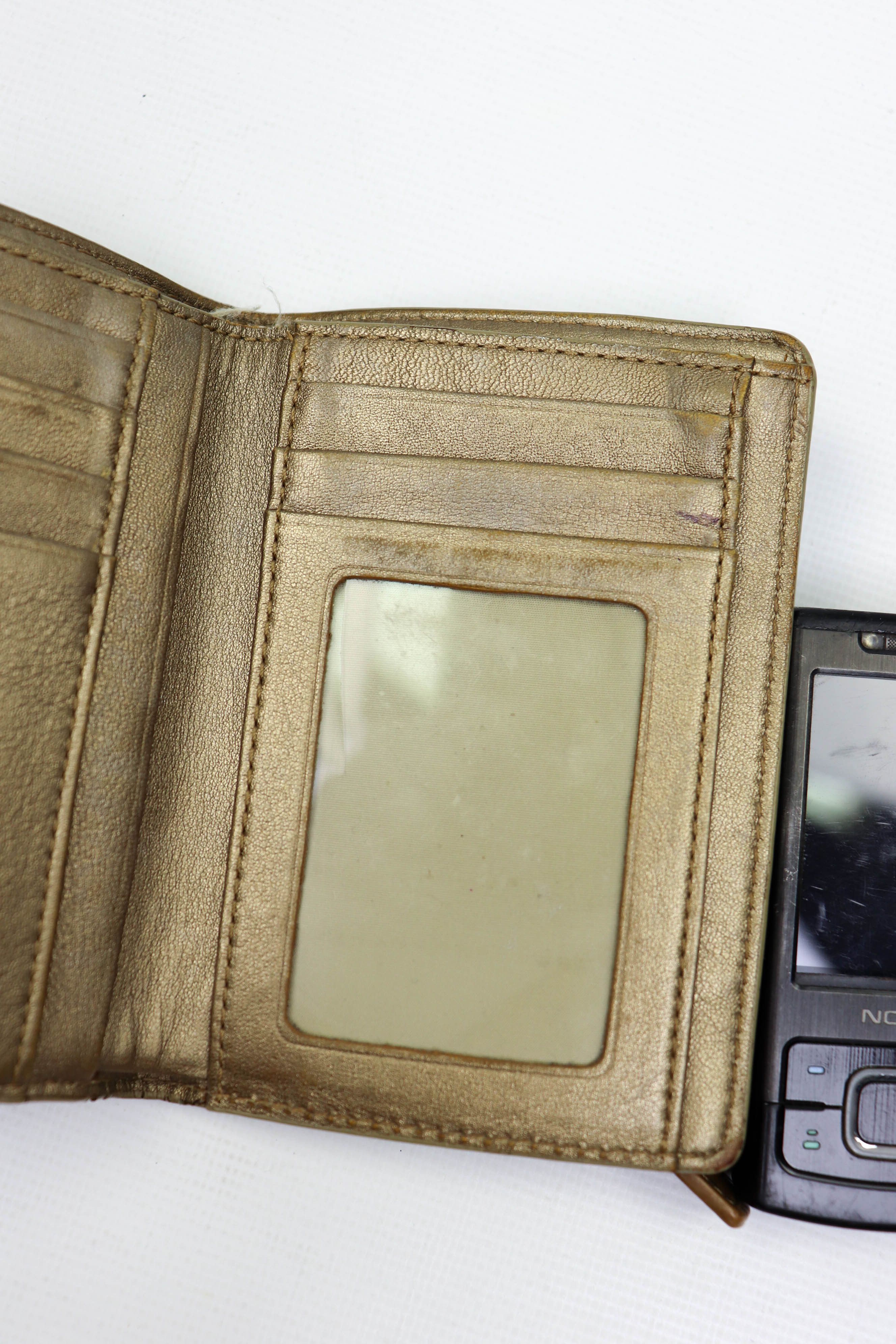 Coach Coach Vintage Beige Monogram Small Wallet Size ONE SIZE - 10 Thumbnail