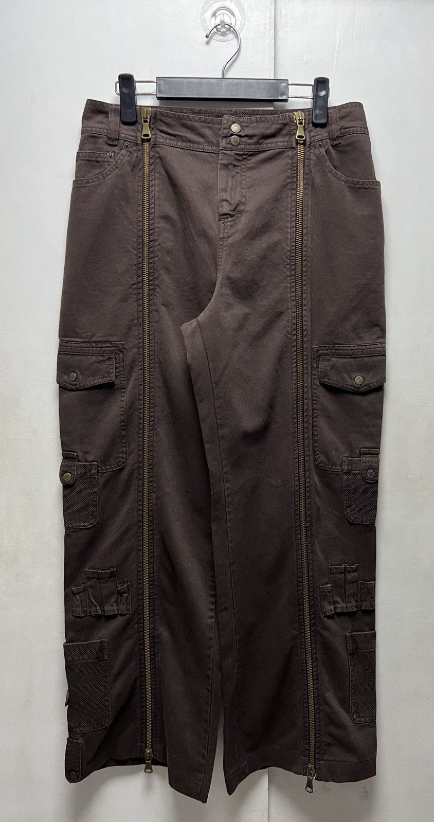 Dolce & Gabbana D&G - SS03 - Full Zip Parachute Aviator Cargo Pants Size US 28 / EU 44 - 20 Thumbnail