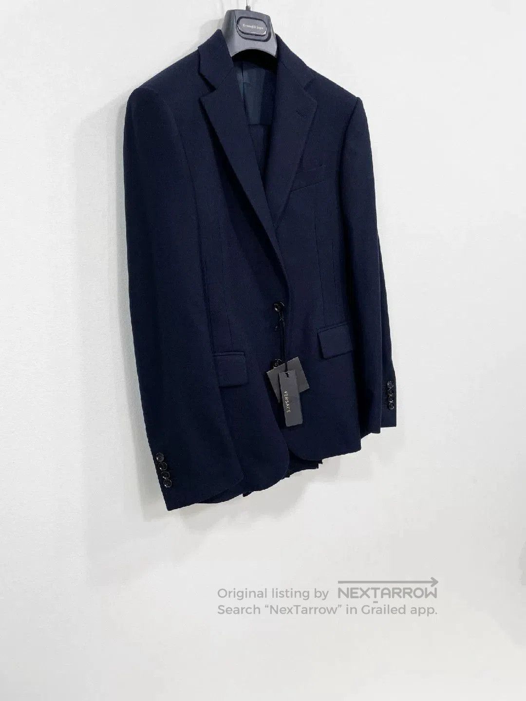 Versace VERSACE 100% Wool Suit Set. Size US S / EU 44-46 / 1 - 2 Thumbnail