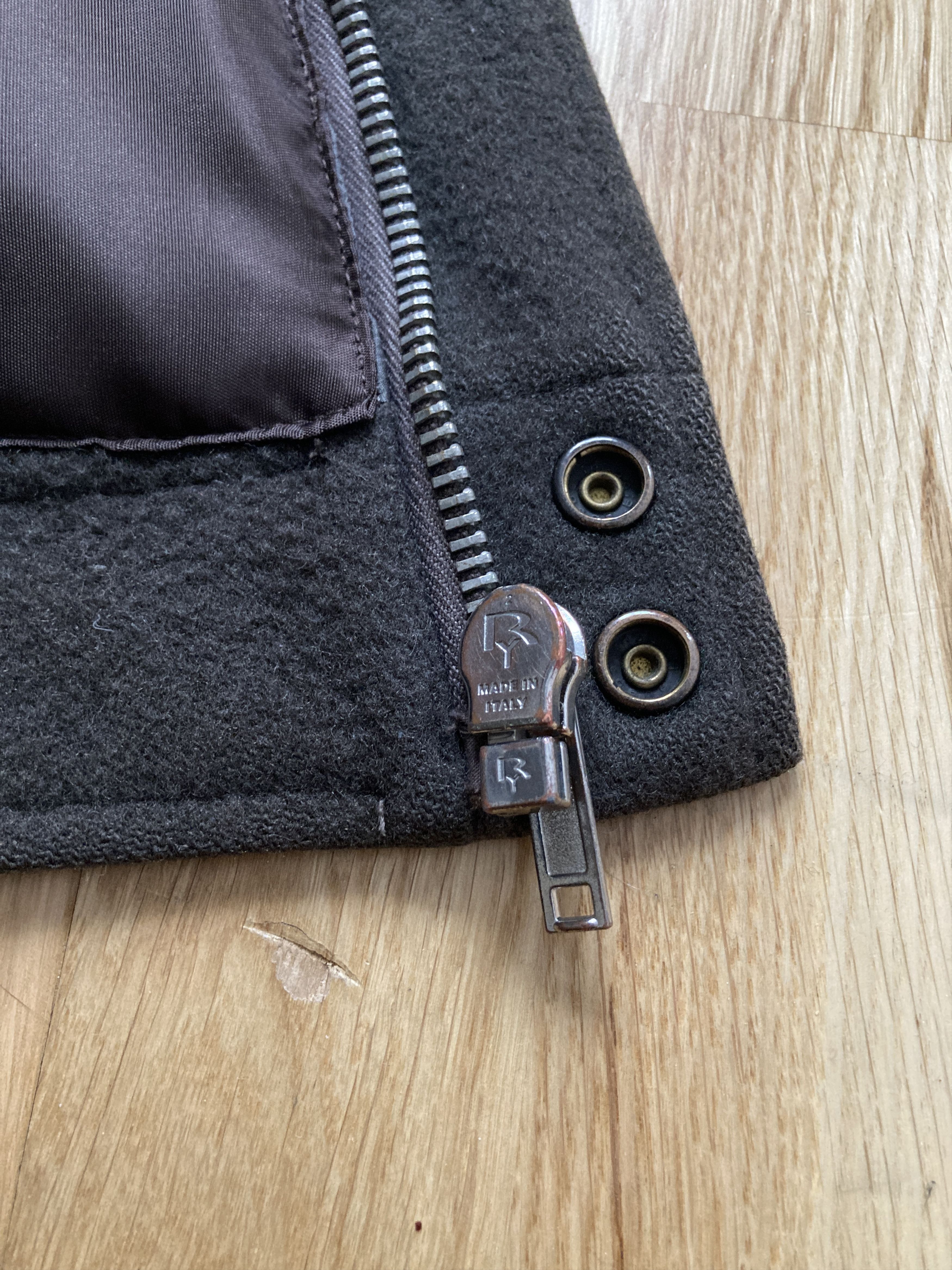 Rick Owens F/W 08 „STAG“ F1 Pilot Brown Wool Jacket Rick Owens L Size US L / EU 52-54 / 3 - 15 Thumbnail