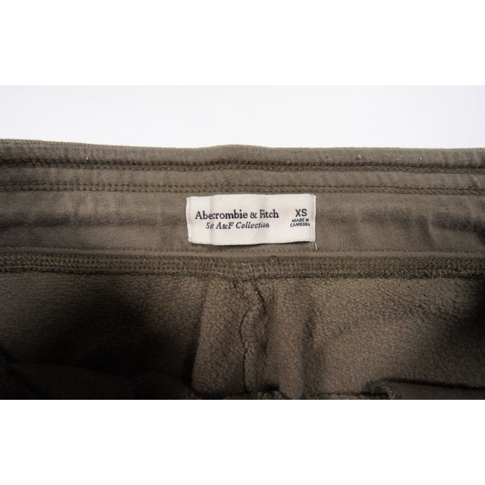 Abercrombie & Fitch ABERCROMBIE & FITCH Women’s Sweatpants XS Brown Lightweight Straight Leg Casual Size 26" / US 2 / IT 38 - 7 Thumbnail