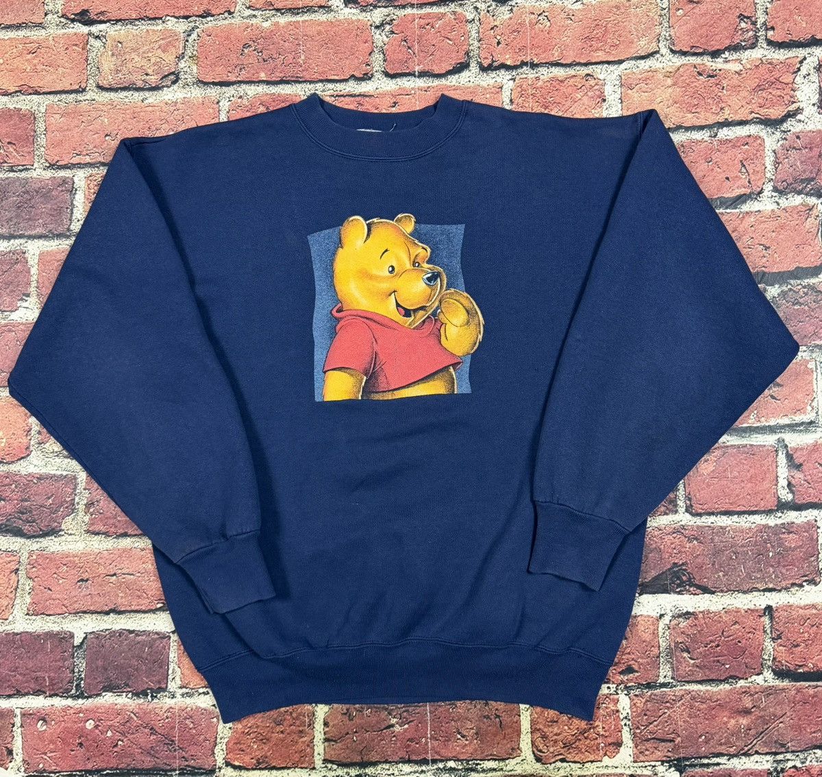 Disney Vintage Disney Store Winnie The Pooh Crewneck Sweatshirt 90s Size US L / EU 52-54 / 3 - 1 Thumbnail