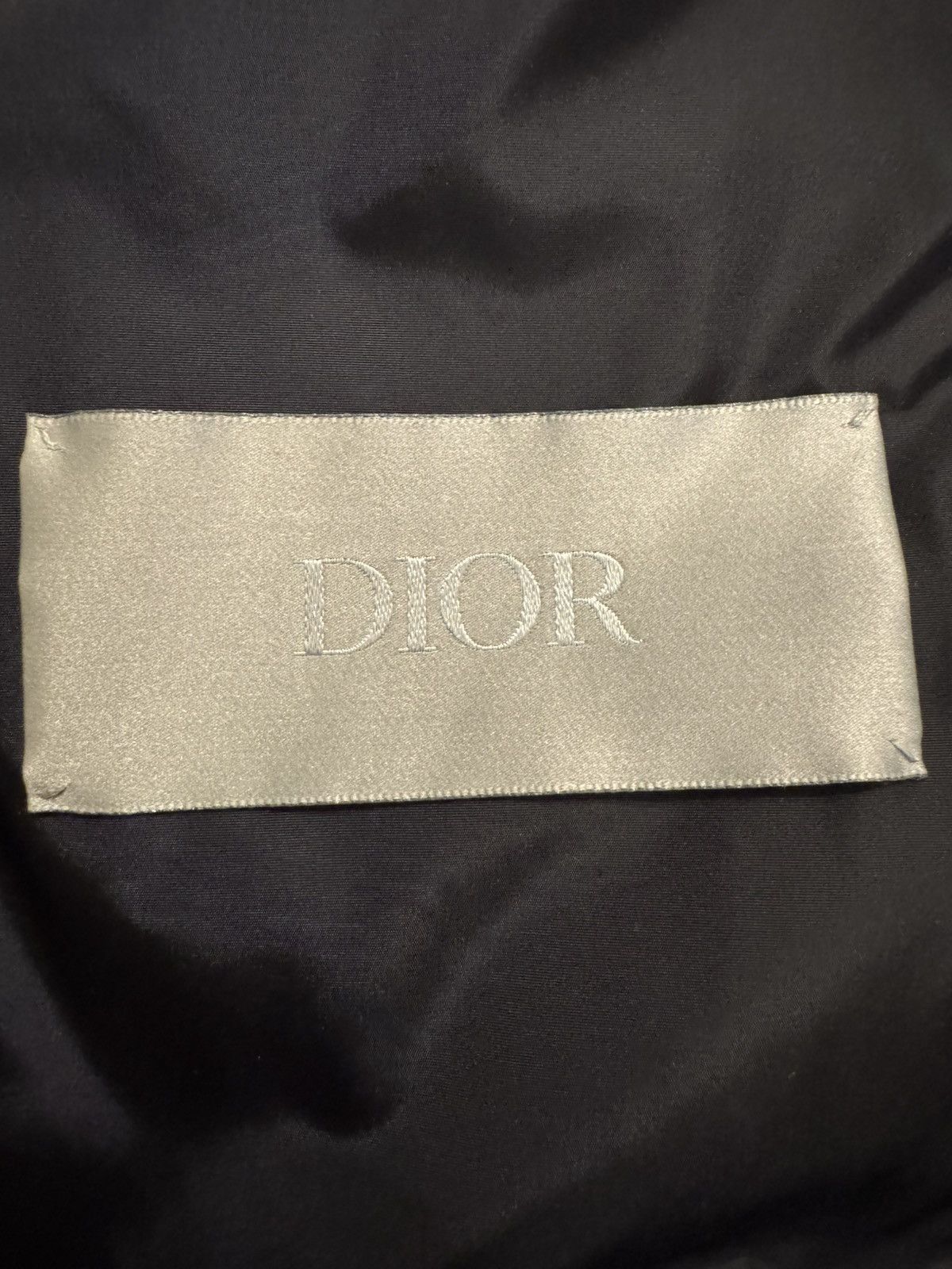 Dior *NEW* Dior Oblique Puffer Jacket Silver Size US M / EU 48-50 / 2 - 7 Thumbnail
