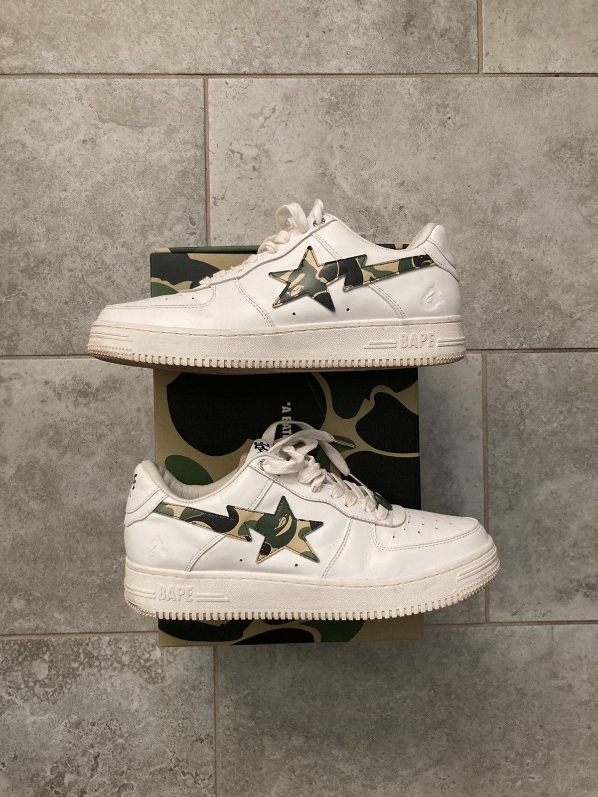BAPE STA LOW ABC CAMO