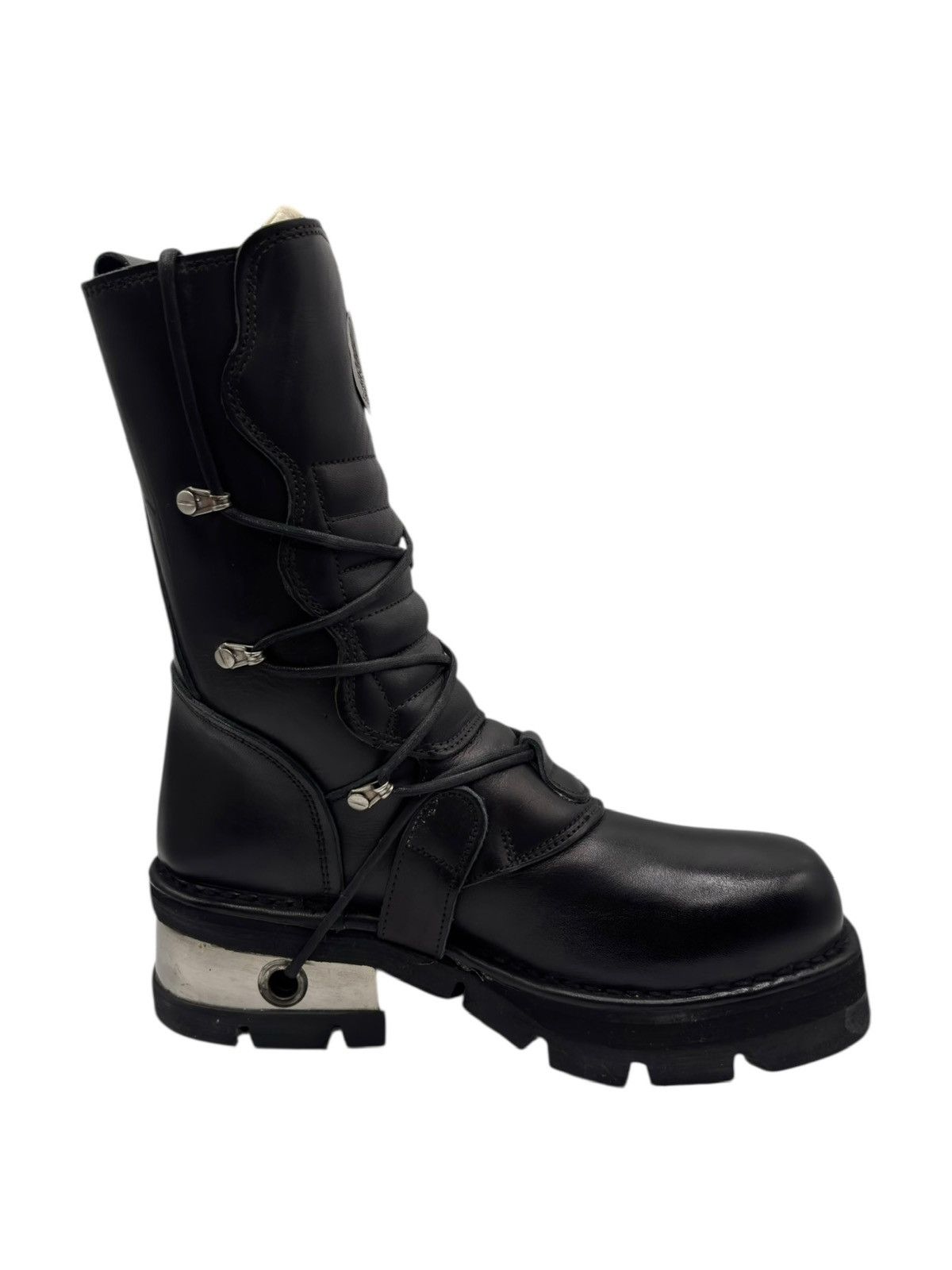 New Rock Vintage New Rock heeled mid-calf boots Size 40 Size US 10 / IT 40 - 6 Thumbnail